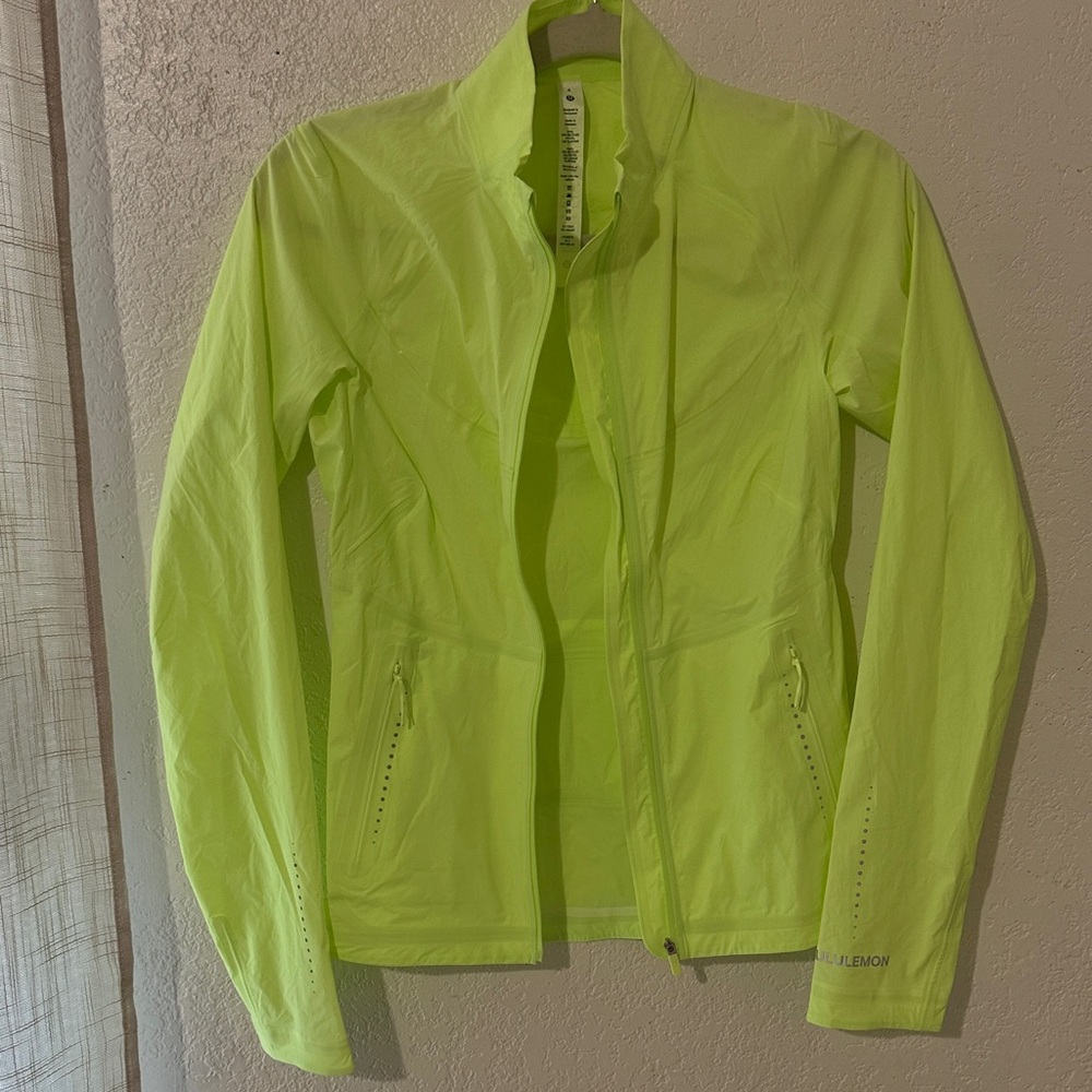 lululemon athletica Women's Bright Lime Utility Jacket